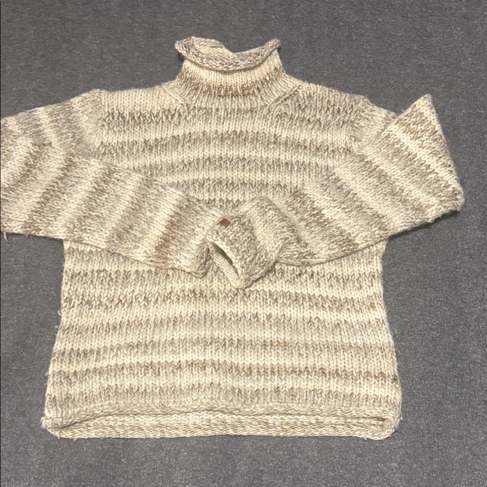 Columbia Wool Blend Mock Neck Sweater Women’s Medium - Picture 10 of 10
